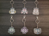Faction Logo Charm Keychain