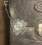 Faction Logo Charm Keychain