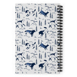 Painted Tokos Spiral Notebook